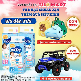 [Mã mới] Tã dán cao cấp Moony NB90/S84/L54 (Nhập khẩu từ Nhật Bản)