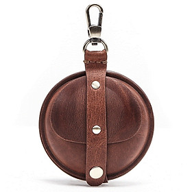 Bao Case Da Ngựa Tròn Ball Purse đa chức năng cho Airpods Pro / Airpods 3 / Airpods Pro 2 - Hàng Chính Hãng