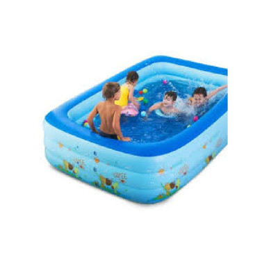 Hồ bơi phao cho bé chữ nhật 2m10 x 1m45 x 65cm