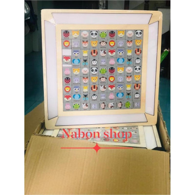 Đồ Chơi Gỗ Xếp Hình Pikachu, Đồ Chơi Thông Minh Rèn Luyện Tư Duy Trí Não Cho Bé 