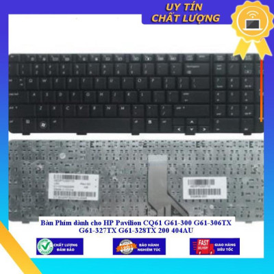 Bàn Phím dùng cho HP Pavilion CQ61 G61-300 G61-306TX G61-327TX G61-328TX 200 404AU - Hàng Nhập Khẩu New Seal