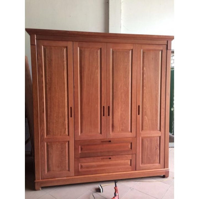 TỦ ÁO GỖ ĐINH HƯƠNG CÁNH PHẲNG