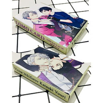 Hộp ảnh lomocard Yuri!!! On Ice set 30 tấm ảnh khác nhau 