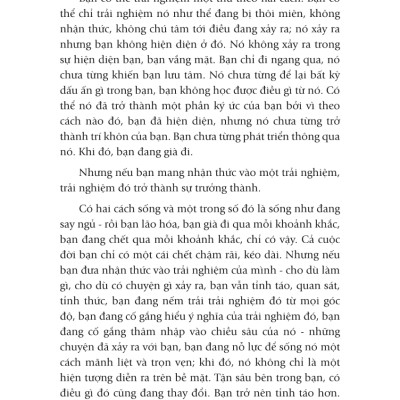 Osho - Trưởng Thành - Chạm Tới Bầu Trời Nội Tâm Của Bạn_FN
