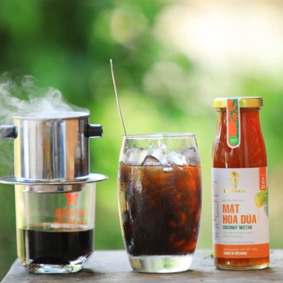 Mật hoa dừa Sokfarm - Vị ngon ngọt, An toàn cho trẻ nhỏ, bổ sung nhiều năng lượng