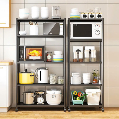 Kệ lò vi sóng đa năng Thép Carbon cao cấp, kệ để đồ nhà bếp siêu chịu lực 300kg sơn tĩnh điện chống bong tróc, kệ nhà bếp
