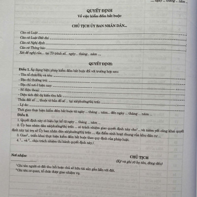 Luật đất đai ( sửa đổi, bổ sung năm 2024 ) và các văn bản hướng dẫn thi hành