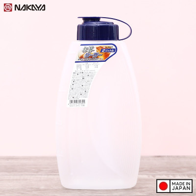 Bộ 2 bình nhựa có nắp đậy chịu nhiệt cao cấp với dung tích 2000ml - Hàng Nội Địa Nhật
