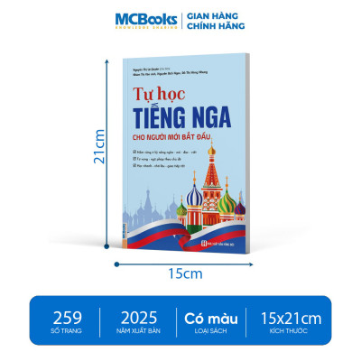 Sách - Tự Học Tiếng Nga Cho Người Mới Bắt Đầu