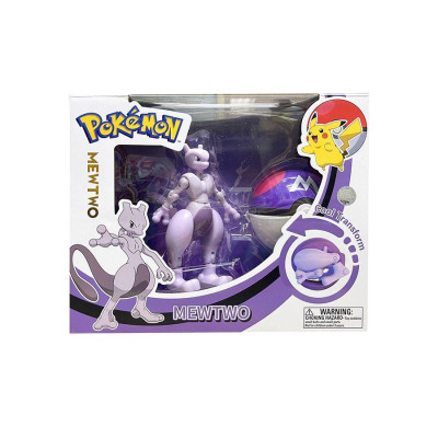 Đồ Chơi Bóng Pokemon Biến Hình: Mewtwo - Pokemon Toys ZC8905E