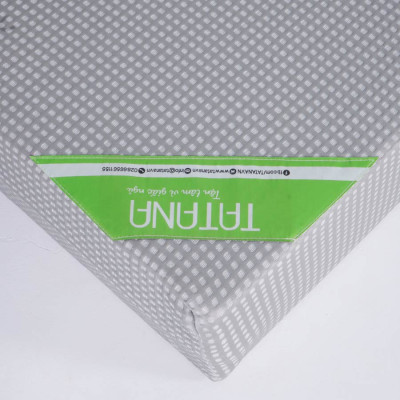 Nệm Bông Ép Tatana Eco Cool Gấp 3 - Áo vải Gấm Lạnh Thoáng Mát, Êm Ái. Bảo hành 10 năm
