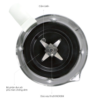 Máy làm sữa hạt Gali GL-1417A 1.75 lít đa chức năng nấu hẹn giờ. Hàng chính hãng chất lượng cao, bảo hành 24 tháng