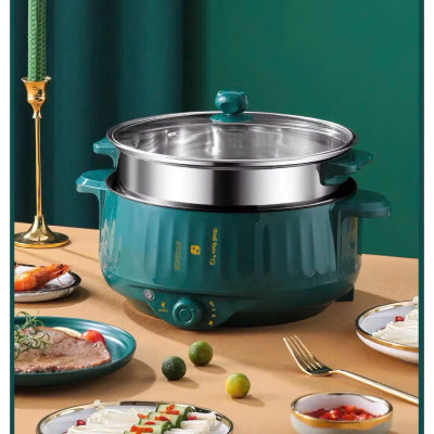 Nồi Lẩju Điện 2 Tầng Đa Năng Thông Minh Loại Xịn Có Vỉ Hấp – Xào Nấu Siêu Tiện, ĐÈN TRANG TRÍ