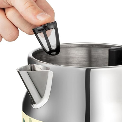 Ấm Siêu Tốc Russell Hobbs Bumblebee & Polka Dot 27240 Công Suất 3000W, 1.7L, Màu Kem hàng chính hãng