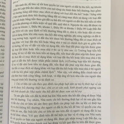 Bình luận khoa học Luật Đất đai năm 2024
