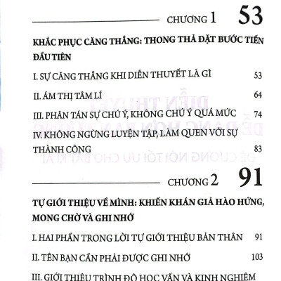 Diễn Thuyết Dễ Dàng Hơn Bạn Tưởng - Đề Cương Nói Tối Ưu Cho Bất Kỳ Ai