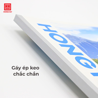Vở kẻ ngang 120 trang ép keo dán gáy Let