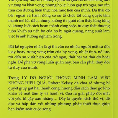 Lý Do Người Thông Minh Làm Việc Không Hiệu Quả ?