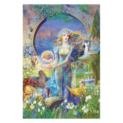 Tranh xếp Hình Tia Sáng  Bí Mật Thần Cybele Tia Sáng (925 Mảnh Ghép)