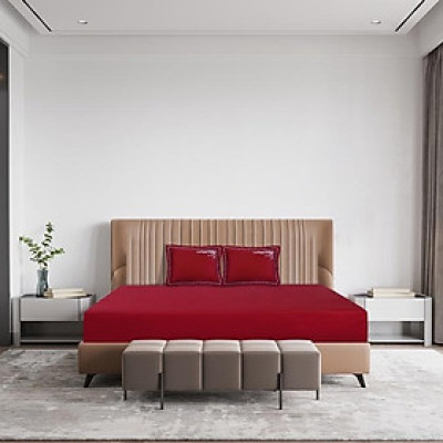 Bộ chăn ga Everon Uyên Ương ESC23001 họa tiết thêu, sang trọng,  nhiều kích thước