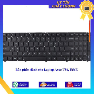 Bàn phím dùng cho Laptop Asus U56 U56E  - Hàng Nhập Khẩu New Seal