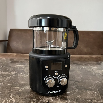 Máy rang hạt cà phê công nghệ gia nhiệt không khí chuyên nghiệp Thương hiệu Cafemasy Mỹ cao cấp Mã CCR-305D - Hàng Nhập Khẩu, Bảo Hành 12 Tháng