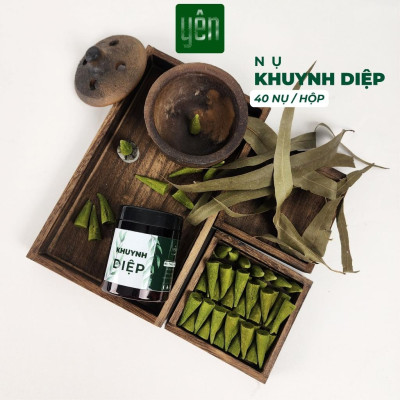 Nụ Khuynh Diệp Sạch Ít Khói Hộp 40 Nụ Yên Tự Nhiên Không Hóa Chất Thờ Cúng Thư Giãn Xông Nhà Tẩy Uế