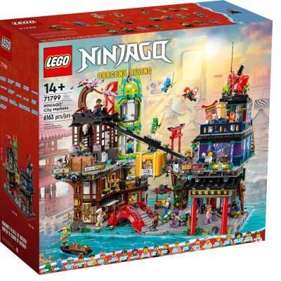 Đồ Chơi Lắp Ráp: Thị Trường Thành Phố NinjaGo - LEGO NINJAGO 71799 (6163 chi tiết)