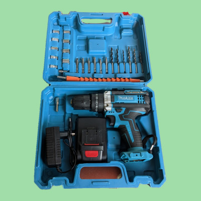 Makita Máy Khoan Pin Cao Cấp - Máy Bắt Vít Lõi Đồng, Đầy Đủ Phụ Kiện Loại Tốt