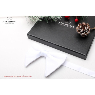 NHIỀU MẪU Nơ Đeo Cổ Nam Chú Rể Cánh Dài, Nơ Nam Đẹp, Nơ MC Ca Sỹ -  Full box