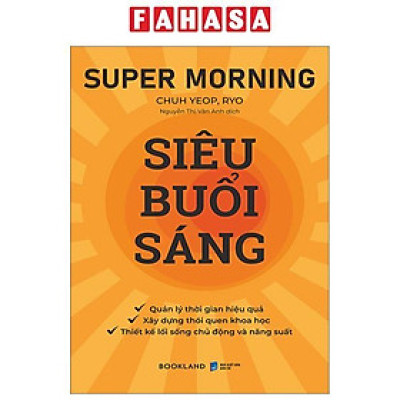 Sách - Super Morning - Siêu Buổi Sáng