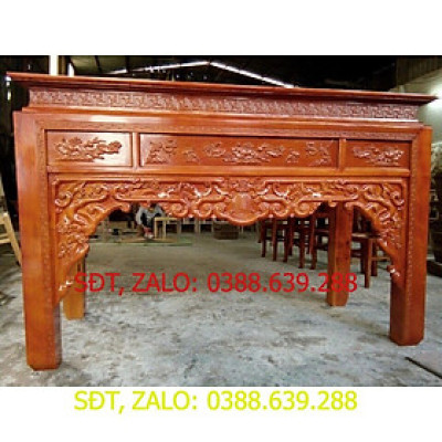 Án gian thờ gỗ sồi nga