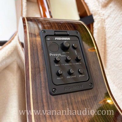 Đàn Guitar Acoustic Custom CL2022 của anh Lê Dũng Sĩ (Khảm trai chữ ký cần đàn)