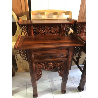 Bàn Cúng & Tủ Thờ Gia Tiên Gỗ Muồng Ngang 88cm