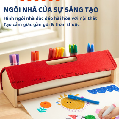 Ống đựng giấy vẽ mỹ thuật Mideer Versatile Paper Roll Holder