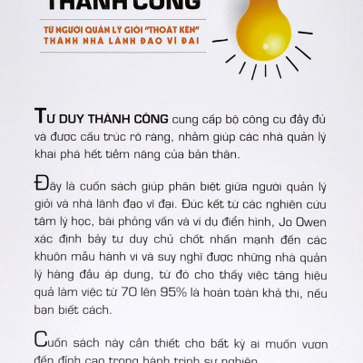 Tư Duy Thành Công
