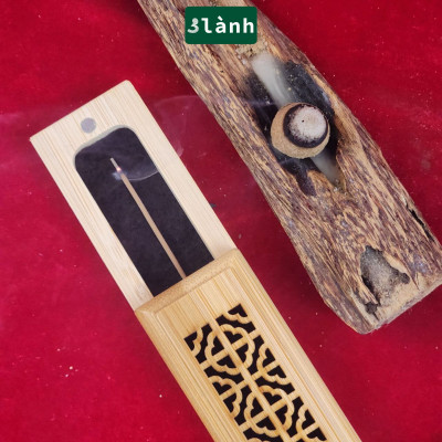 Bộ Quà Tặng Thưởng Trà Hưởng Trầm 3 Lành Lễ Tết 2025 Giáng Sinh Mong An Yên Tài Lộc Phúc Lành