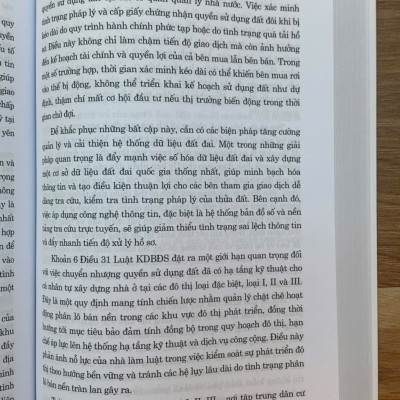 Tổng luận và bình giải Luật Kinh doanh Bất động sản năm 2023 (sửa đổi, bổ sung năm 2024)