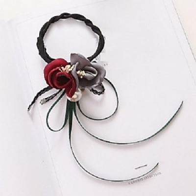 Dây hoa búi tóc đính hoa đại phong cách Hàn Quốc