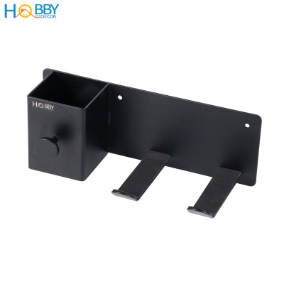 Kệ để máy sấy tóc đa năng inox 304 mẫu dán tường Hobby home decor MS5