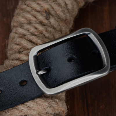 Thắt Lưng Da Bò Chính hãng COWATHER XY002 Đen