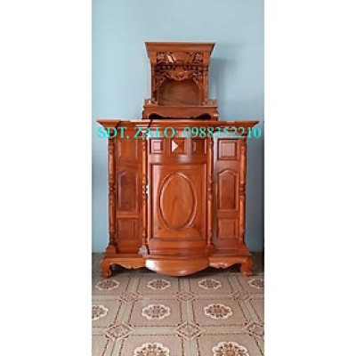 tủ thờ gỗ gõ 197cm