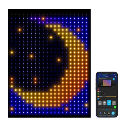 Đèn LED trang trí tường Govee Curtain Lights H70B1 | Tạo hình đa dạng công nghệ mới