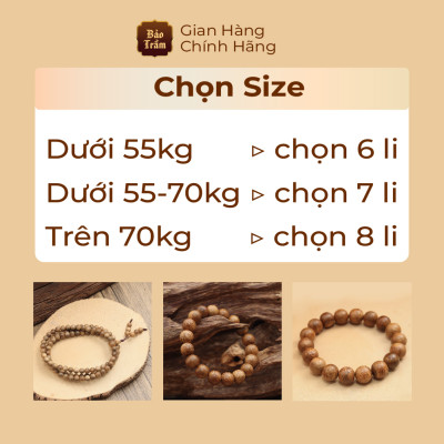 Vòng Trầm Hương 13.5ly – 15 Hạt – Cao Cấp | Bảo Trầm – Trầm Tự Nhiên, Hương Thơm Thanh Nhẹ – Hộ Thân Phong Thủy