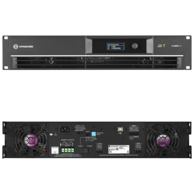 Cục đẩy công suất có DSP 2x1400w Dynacord C1800FDi - Amply Dynacord C1800FDi - Hàng chính hãng