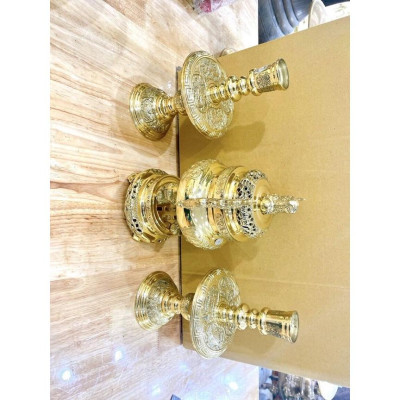 ĐỈNH TAM SỰ 28 CM NẶNG 3.2 KG CHẤT LIỆU BẰNG ĐỒNG