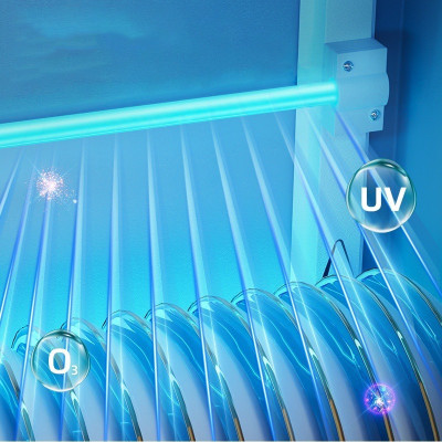 Máy sấy bát đĩa 68L tiệt trùng tia UV-Ozone Fujihome, Tủ sấy bát đũa bình sữa dụng cụ dao thớt y tế đa năng khử khuẩn - hàng chính hãng