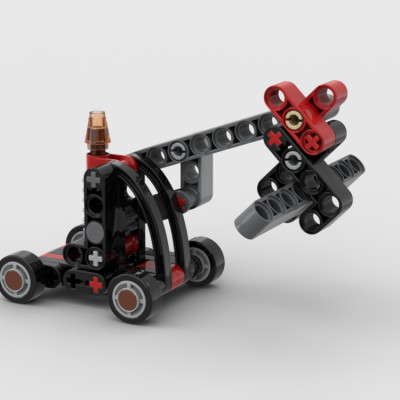 Lego Technic 30655 - Forklift with Pallet polybag - Xe Nâng Mini