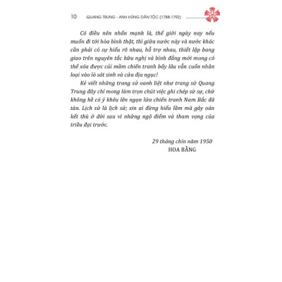 Quang Trung - Anh hùng dân tộc (1788-1792) (bản in 2023)