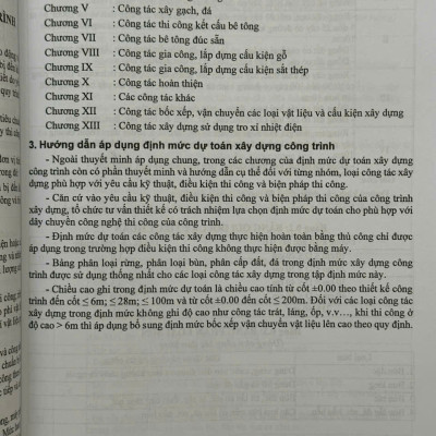 Sách Định Mức Dự Toán Xây Dựng Công Trình sđ, bs năm 2025 theo Thông Tư 08/2025/TT-BXD - Tập 1: Phần Xây Dựng và Khảo Sát (V2581D)